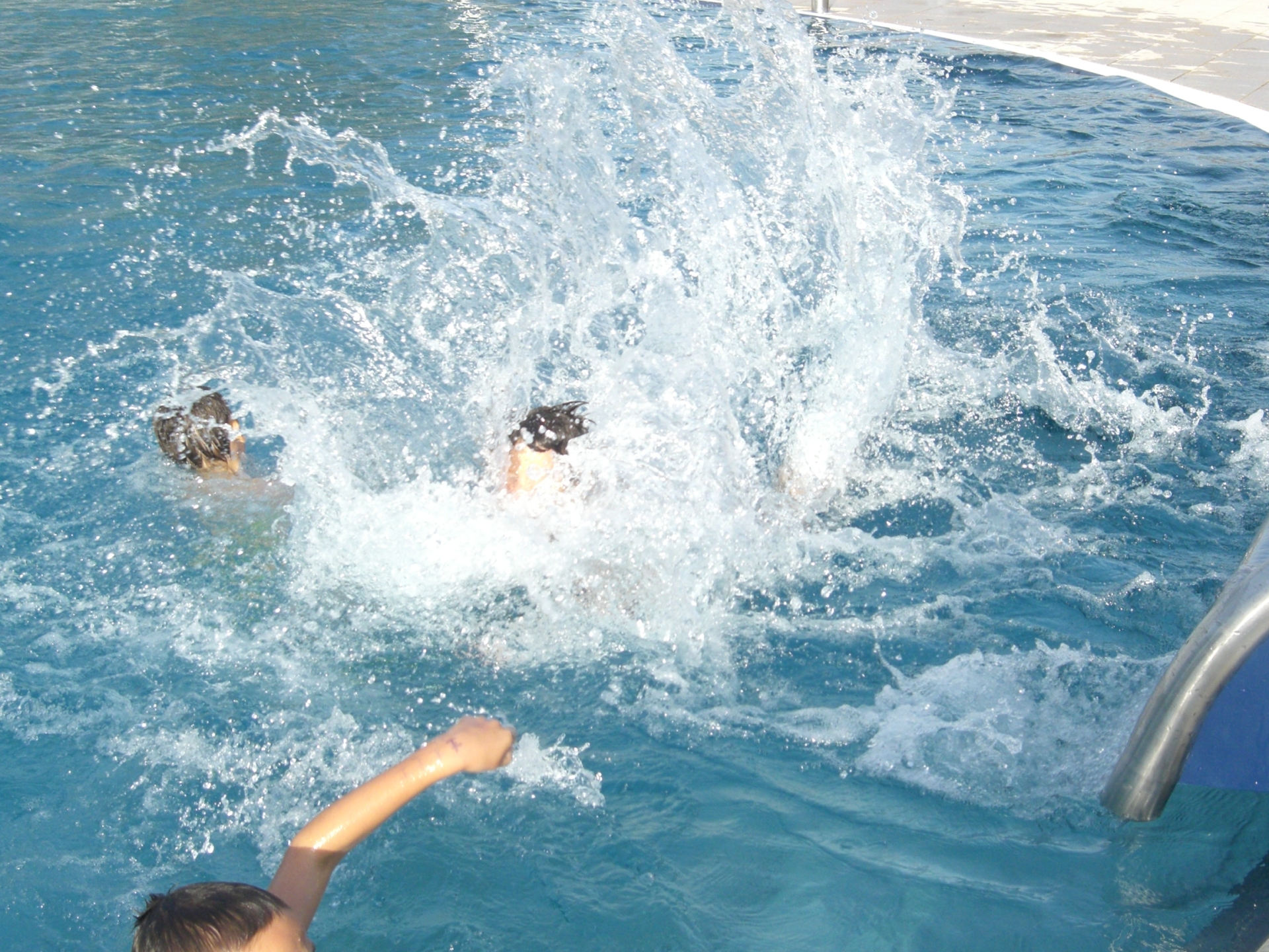 Schwimmen im Schwimmbad